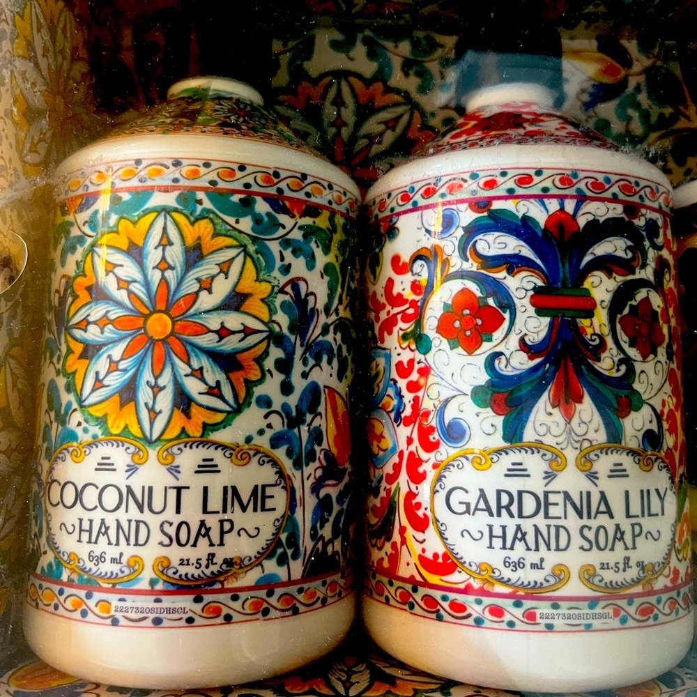 COPY - Sicilian Deruta Hand Soap: Luxurious Mediterranean Elegance
